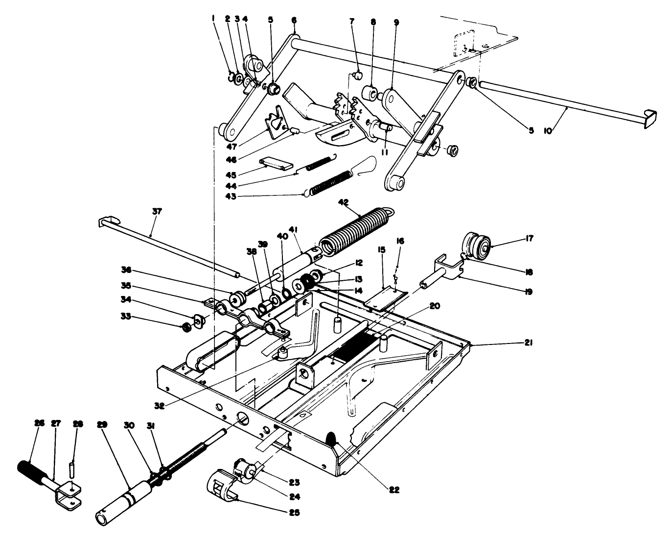 Deluxe Seat Kit Model No. 30786 (continued)