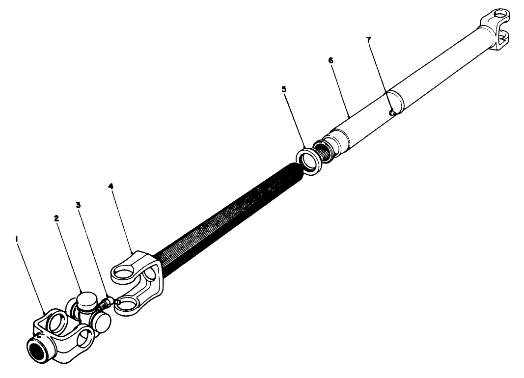 Drive Shaft Assembly No. 21-3090