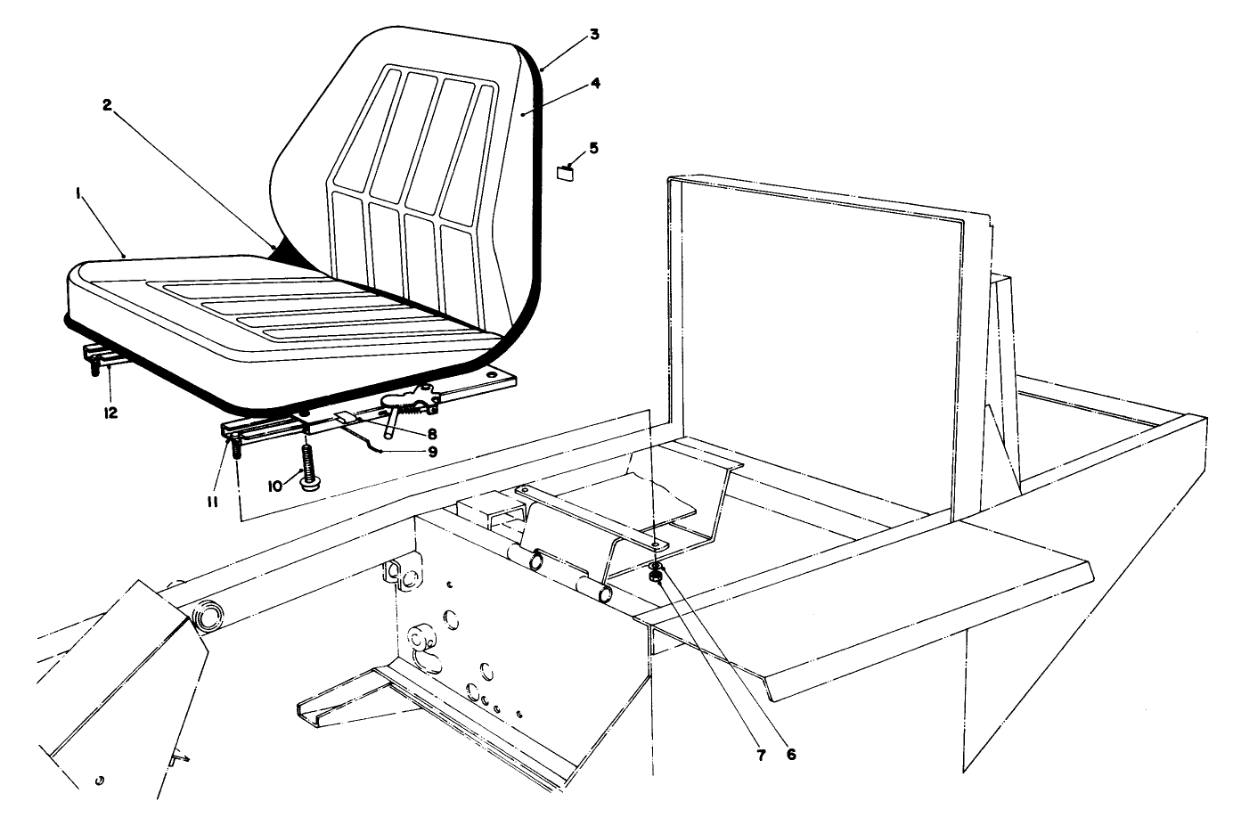 Standard Seat Kit Model No. 30785
