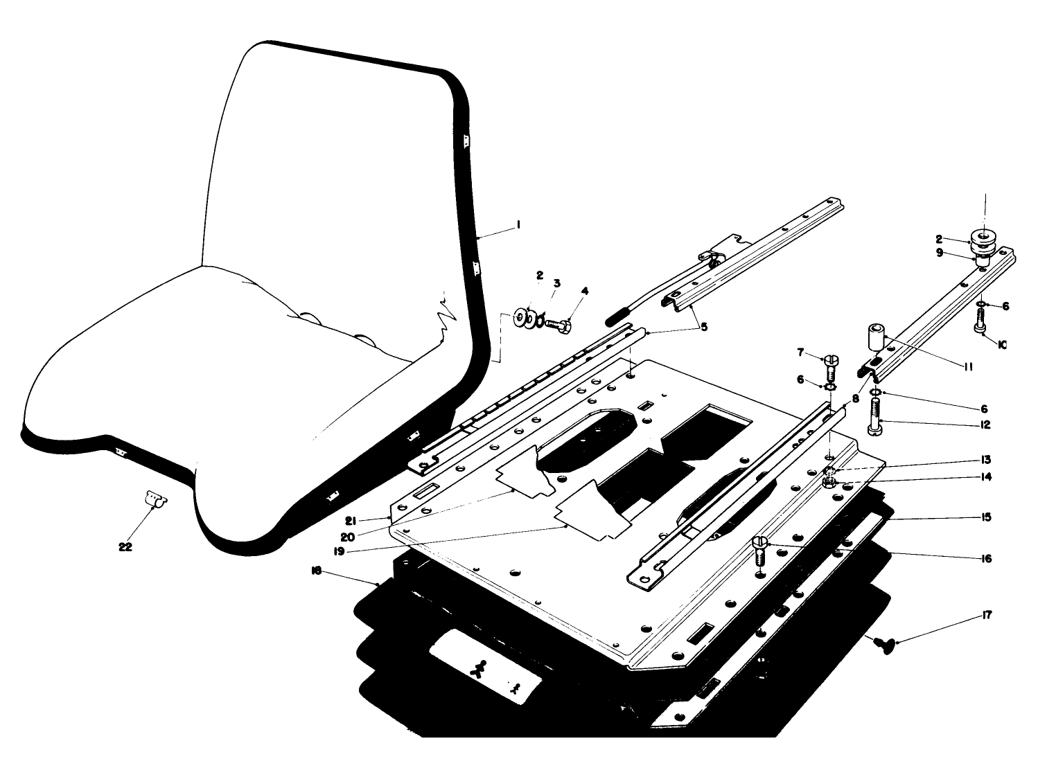 Deluxe Seat Kit Model No. 30786