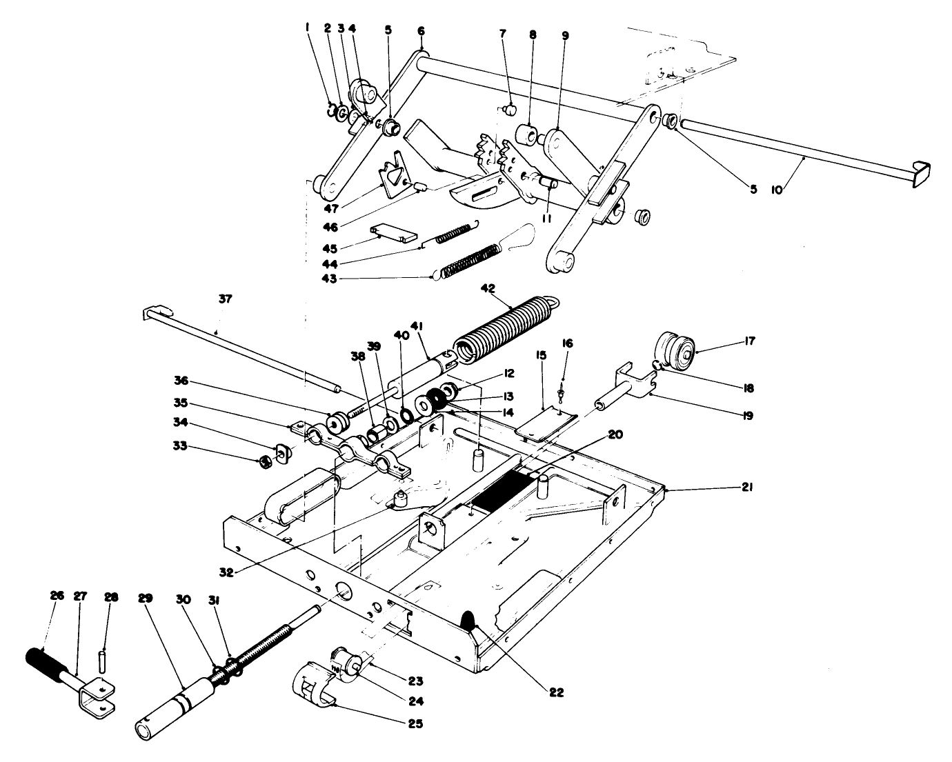 Deluxe Seat Kit Model No. 30786 (continued)