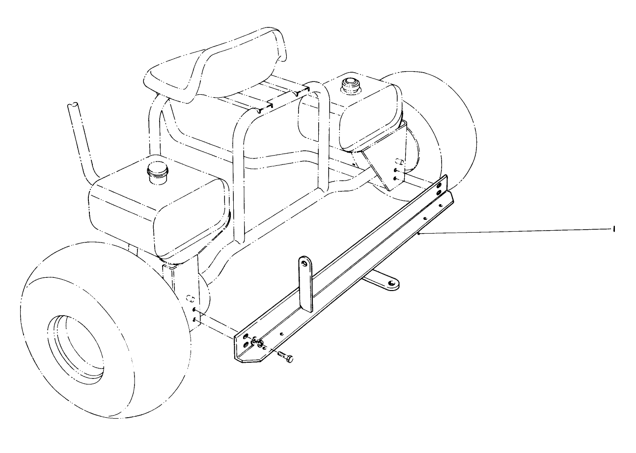 Hitch Kit Model No. 08833 (optional)
