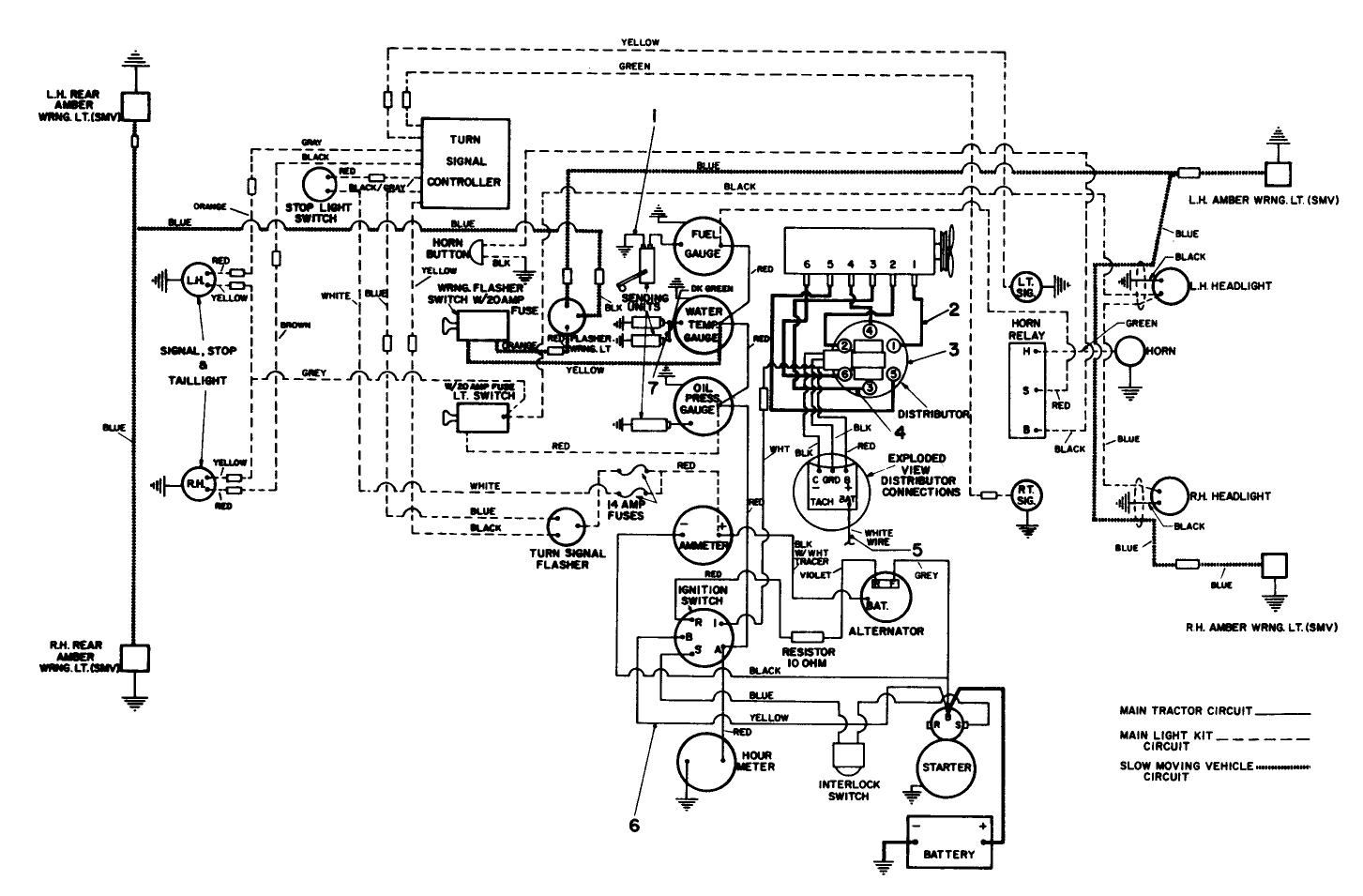 Wiring Harness-12 Volt Negative Ground