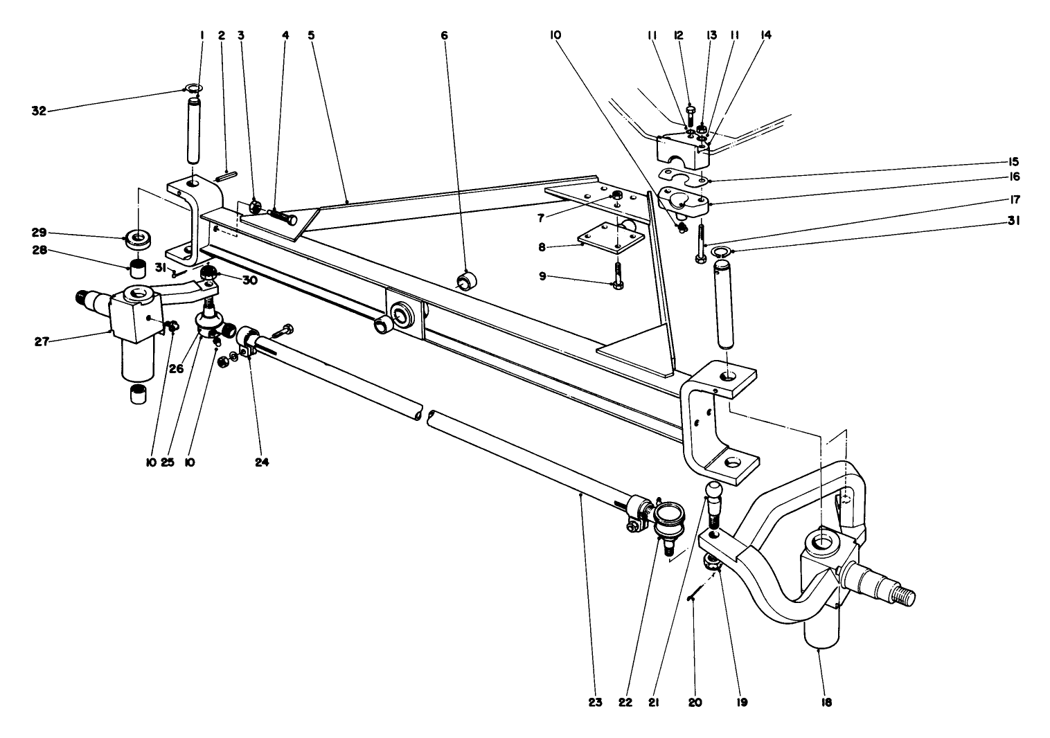 Front Axle Assembly