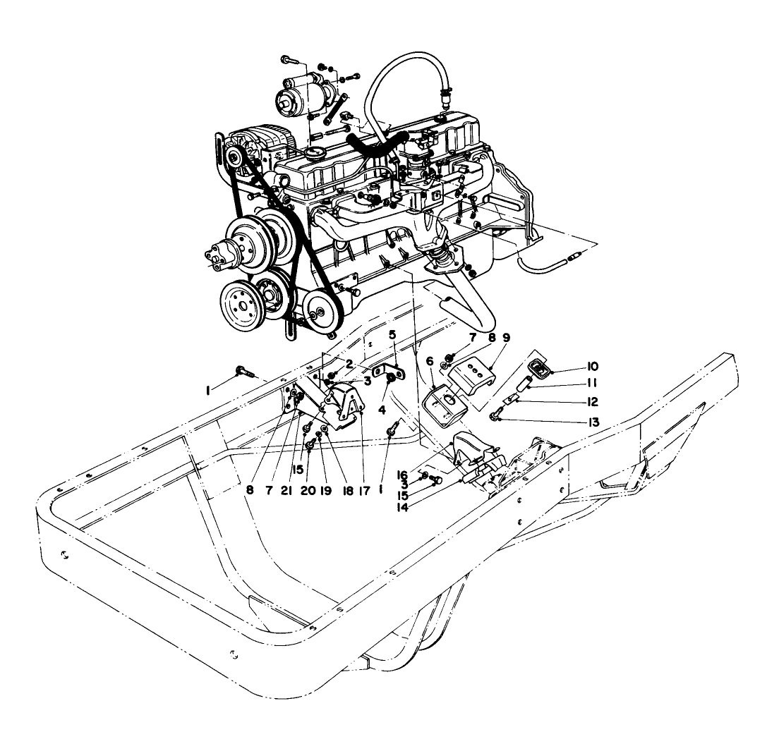 Engine Mounting Components