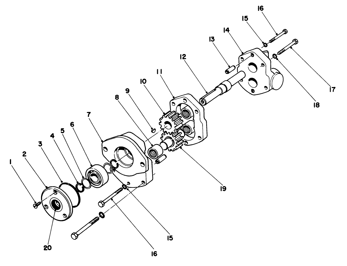 Hydraulic Pump No. 18-8440