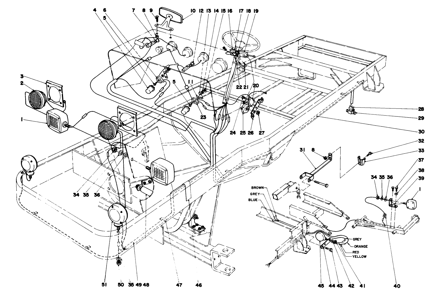 Light Kit No. 384310-Parkmaster 7