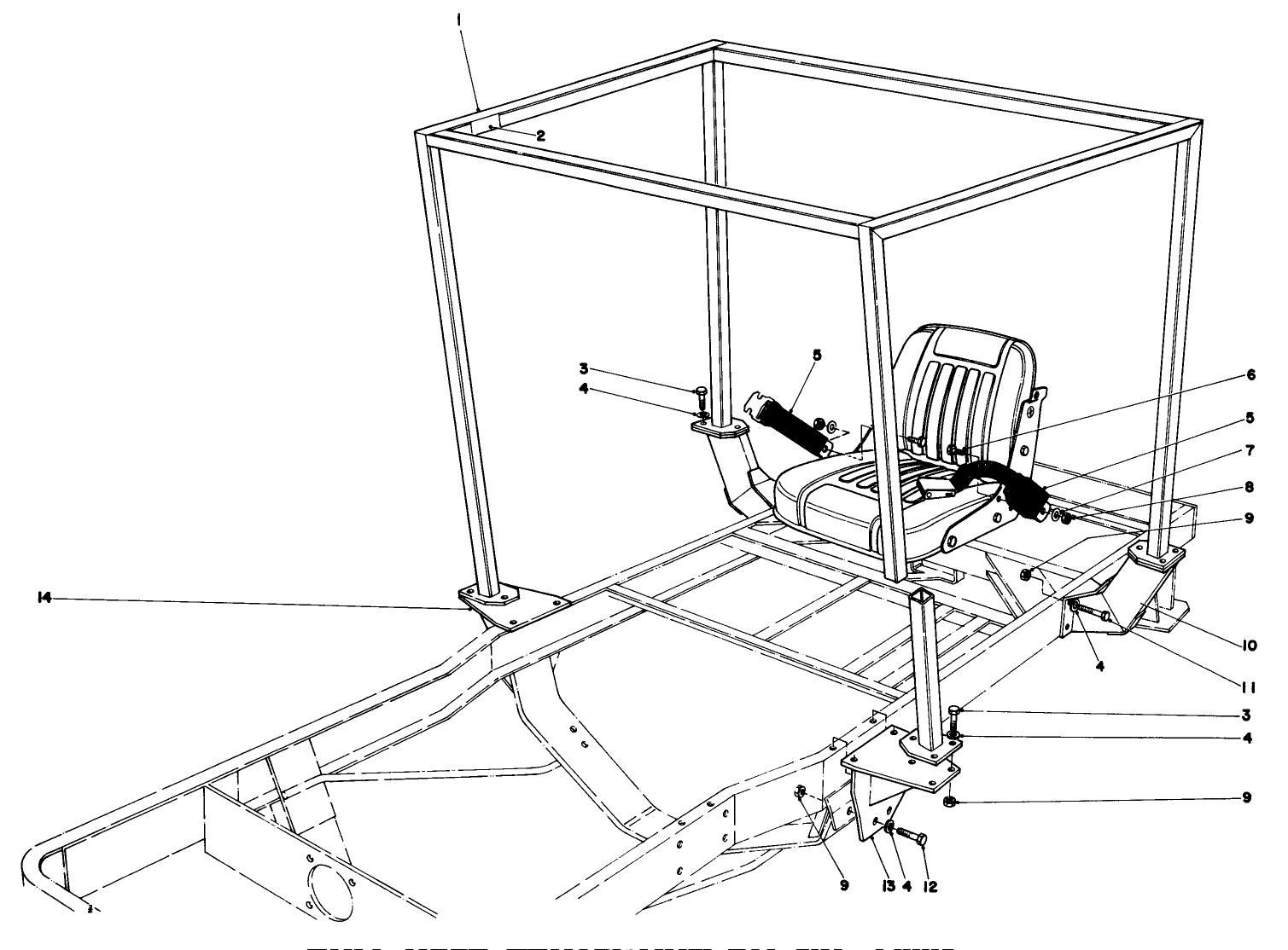 Roll Over Protection Kit No. 77021