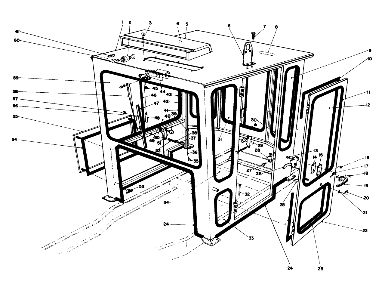 Cab Assembly Kit No. 70155