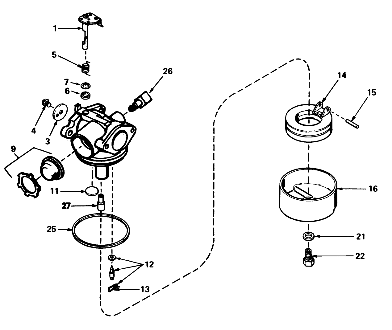 Carburetor No. 632050a