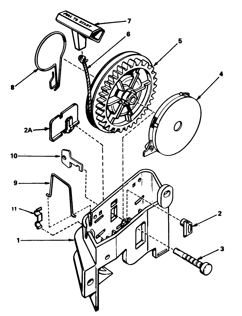 Rewind Starter No. 590531