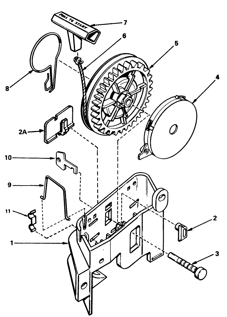 Rewind Starter No. 590531