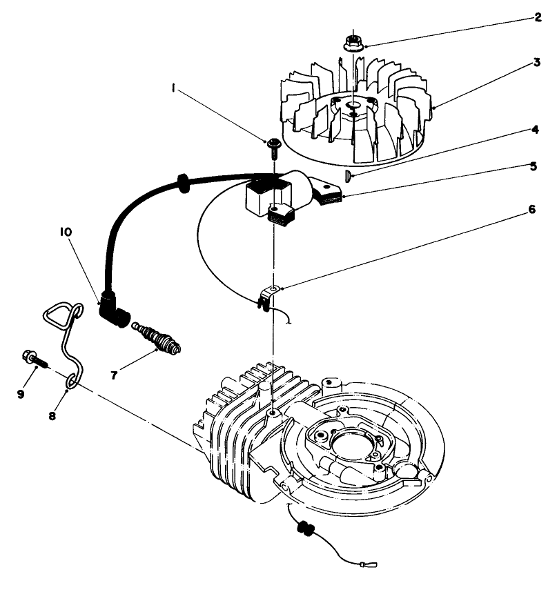 Flywheel & Magneto Assembly