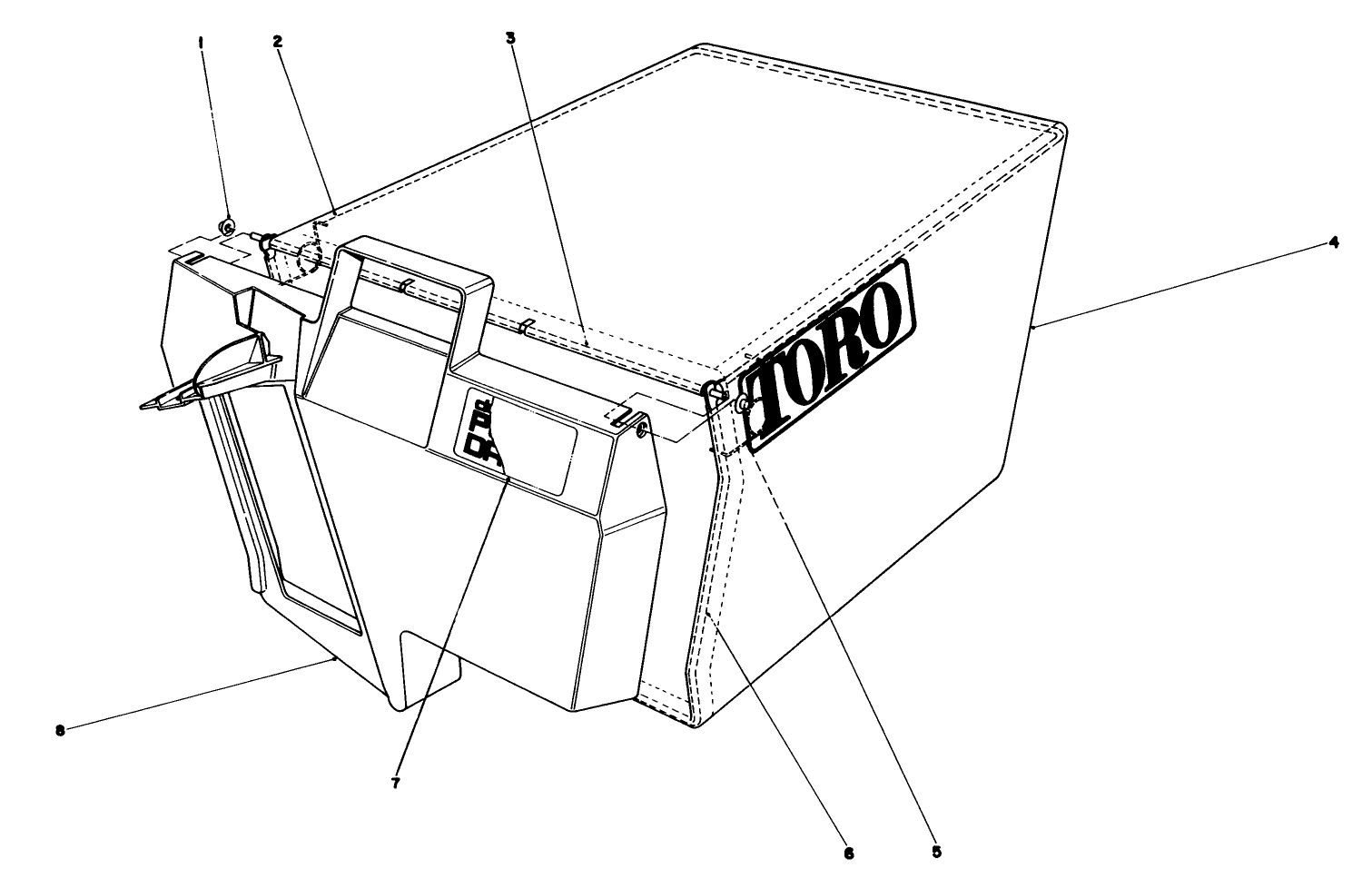 Grass Bag Assembly No. 11-0189
