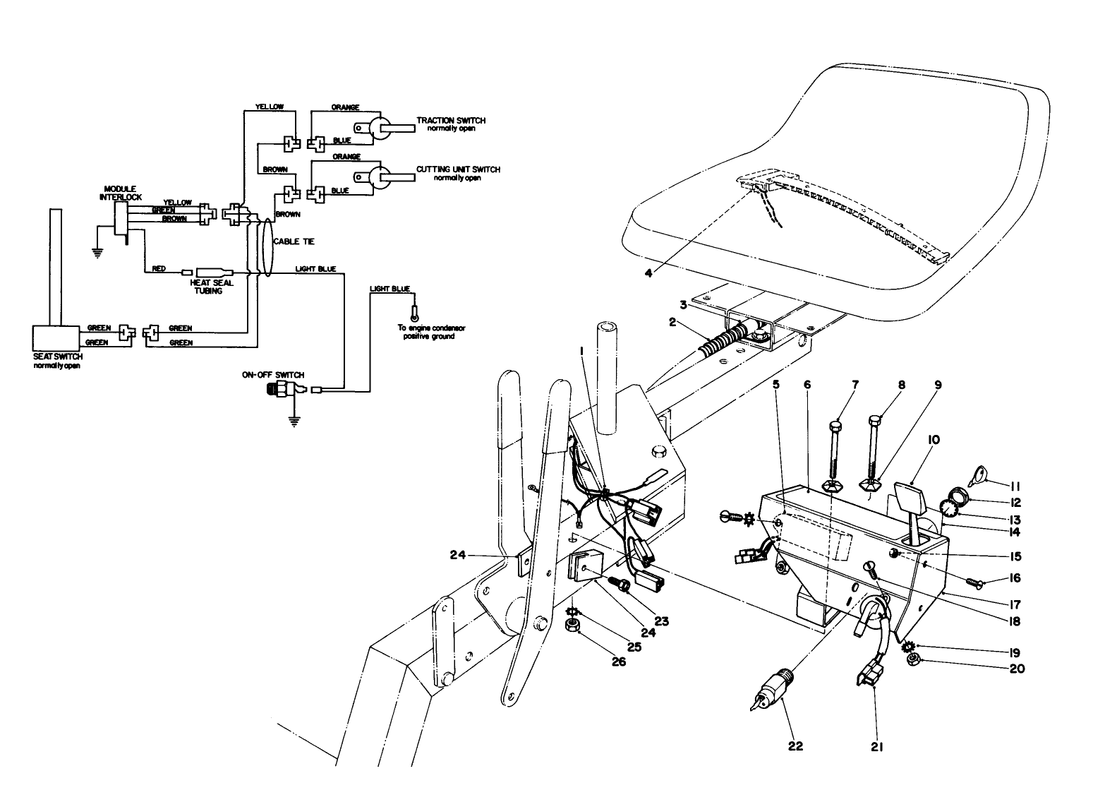 Interlock Assembly (used On Model 03215)