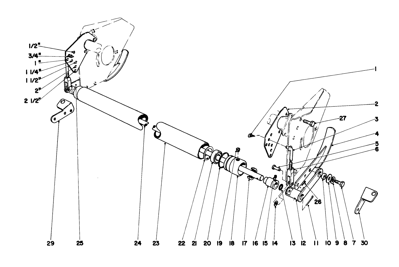 Roller Kits-Rear (optional) Part No. 4-5279 Coated Part No. 4-8349 Uncoated