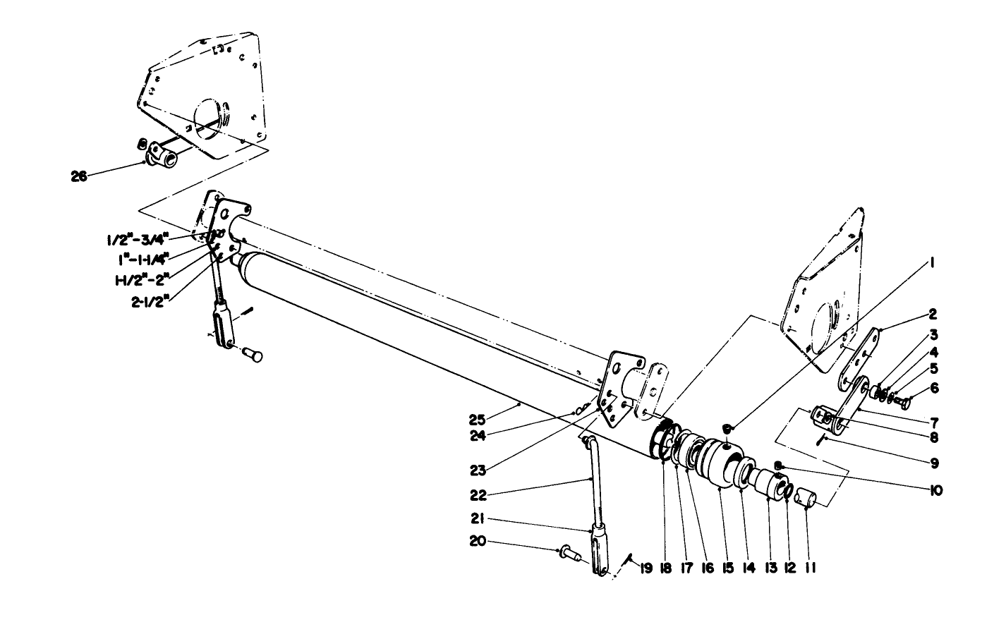 Anti-Scalp Roller Kit (optional) Part No. 4-7379