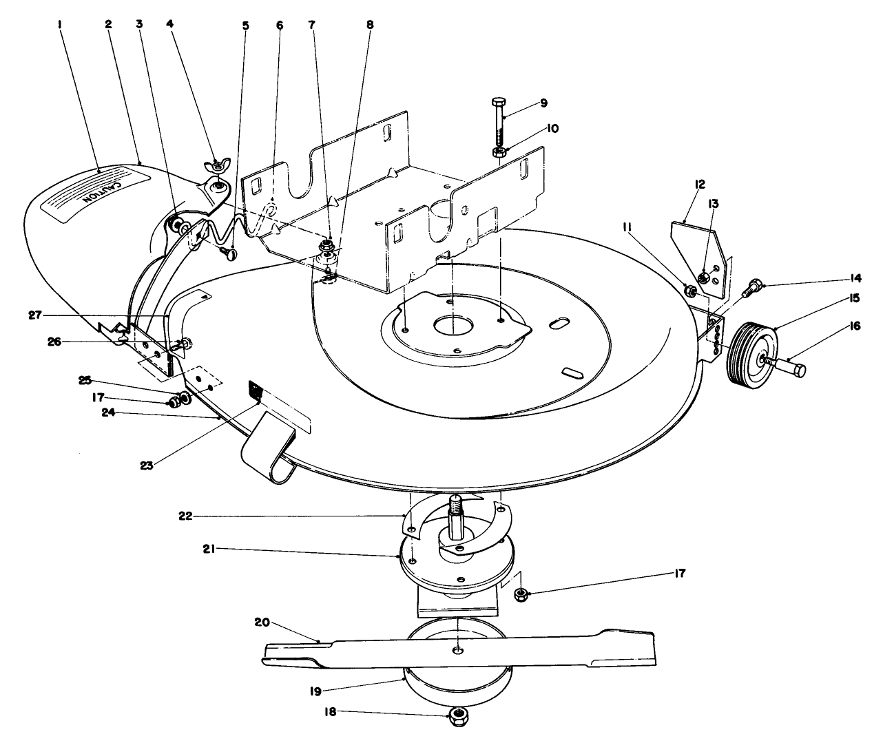 Mower Housing Assembly