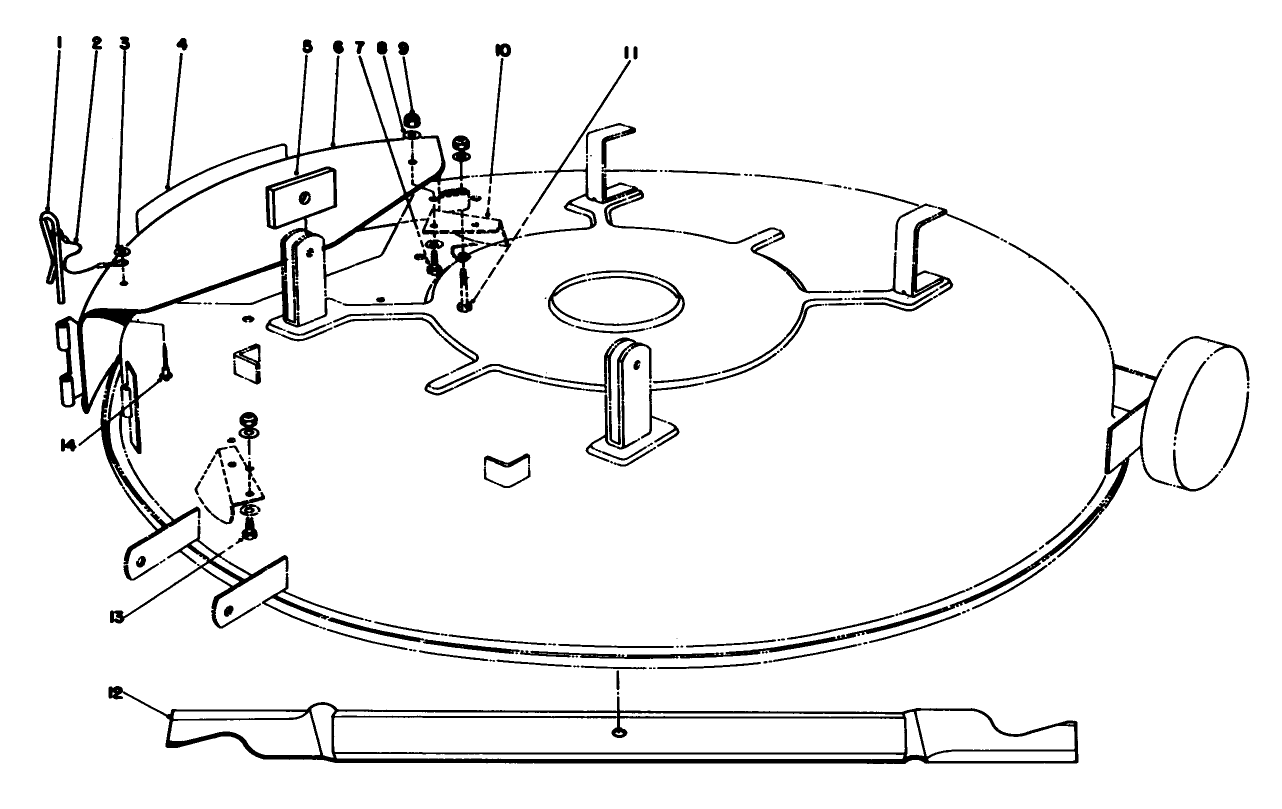 Mulcher Kit Model 59155 (optional)