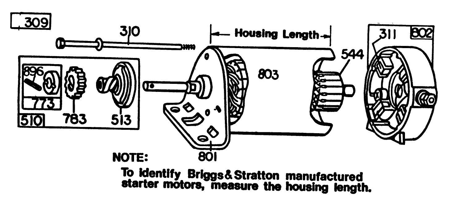 Engine Briggs & Stratton Model No. 191707-2132-01