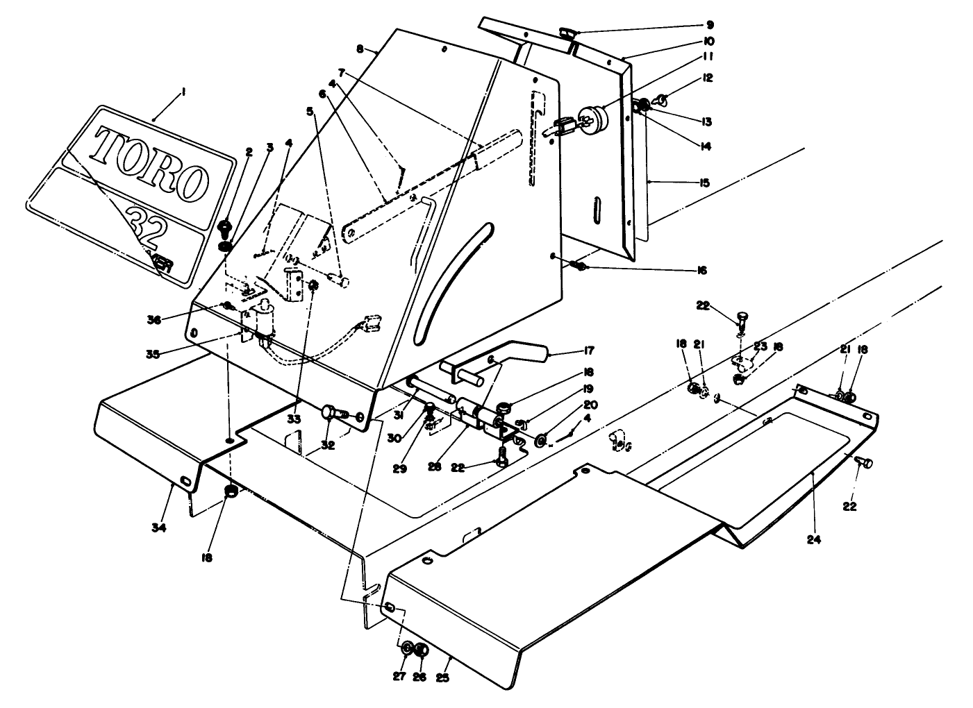 Front Tower Assembly