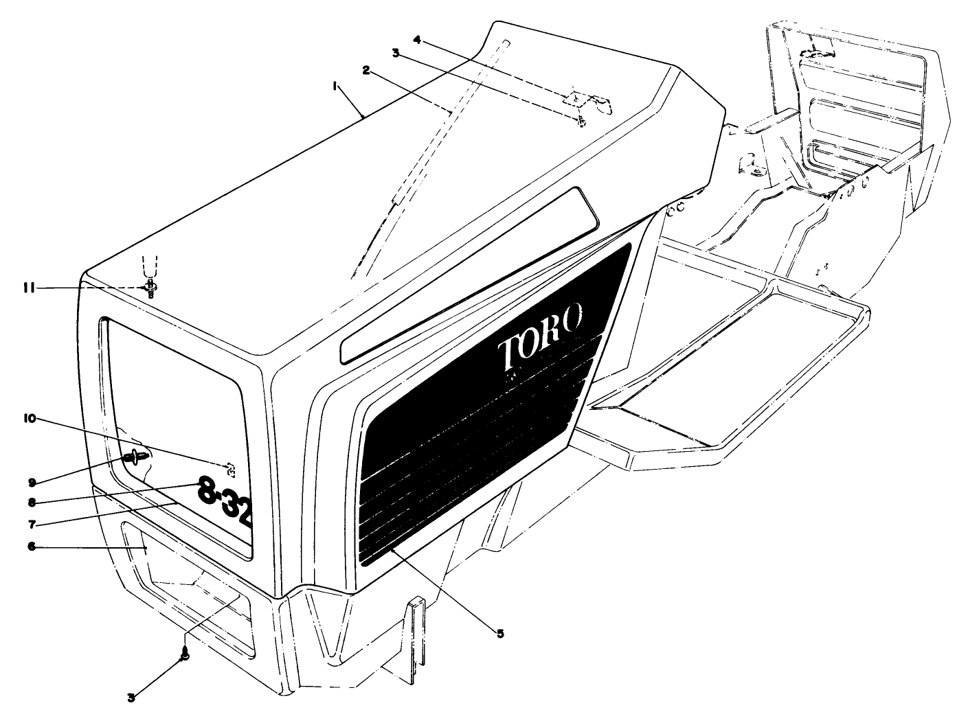 Hood Assembly Model 57300