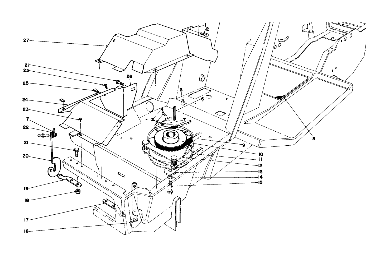 Clutch & Pulley Assembly