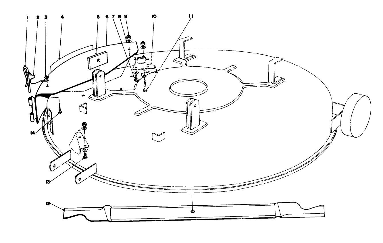 Mulcher Kit Model 59155 (optional)