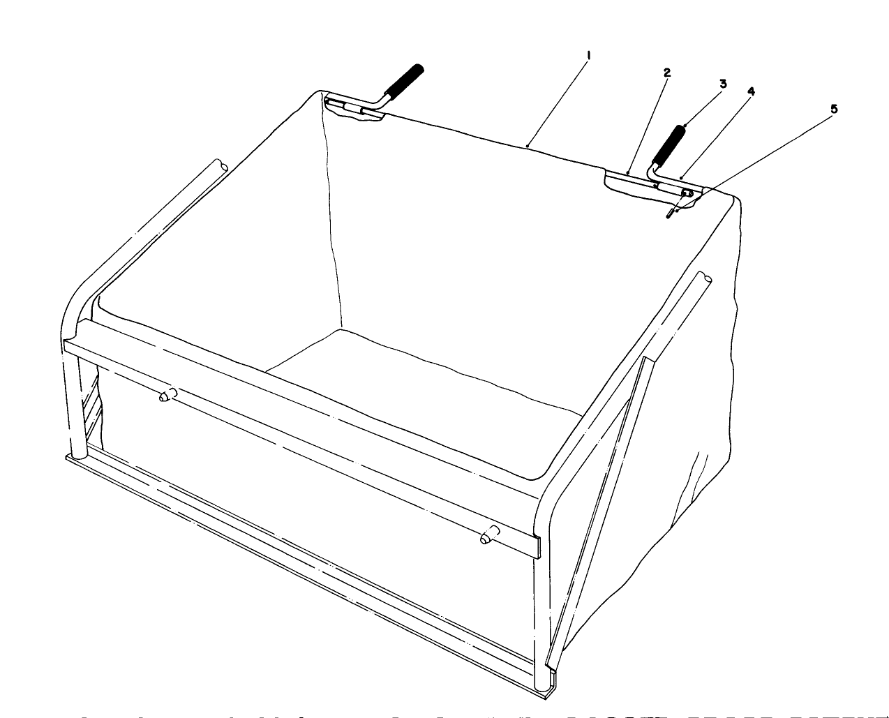 Leaf Bag Model 59123 (for Use On Twin Bagger Grass Catcher)(optional)