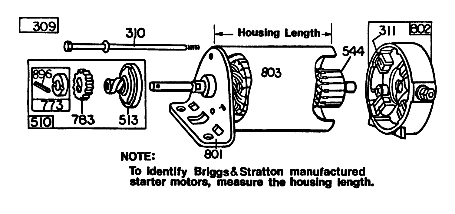 Briggs & Stratton Model 191707-5816-01 (model 57300)