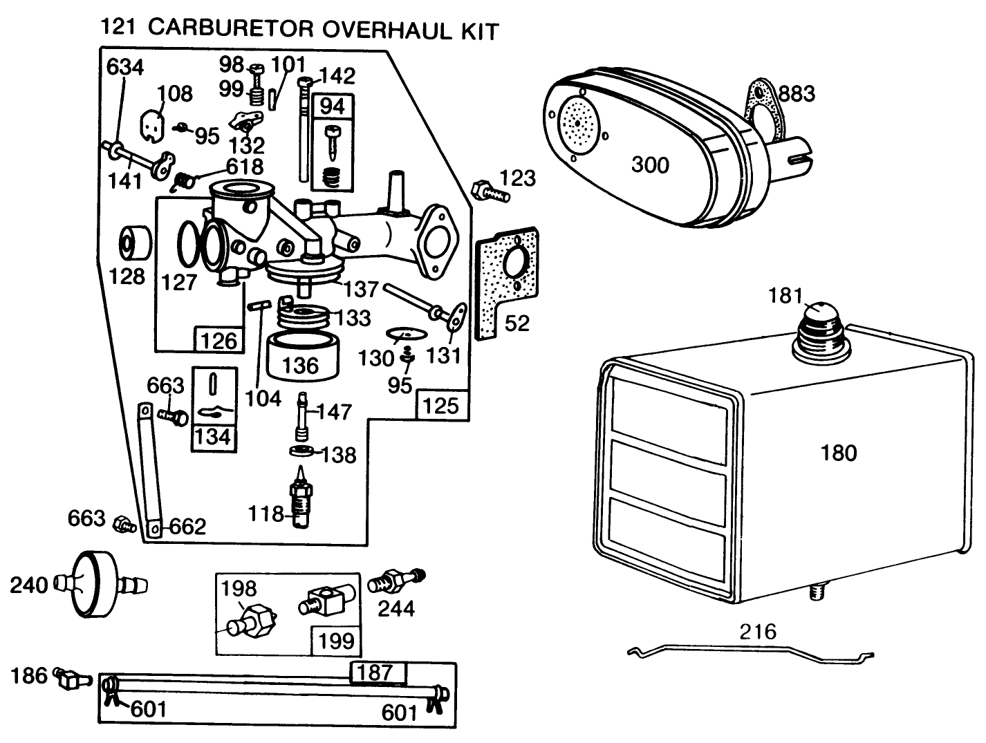 Briggs & Stratton Model No. 253706-0152-01 (continued)