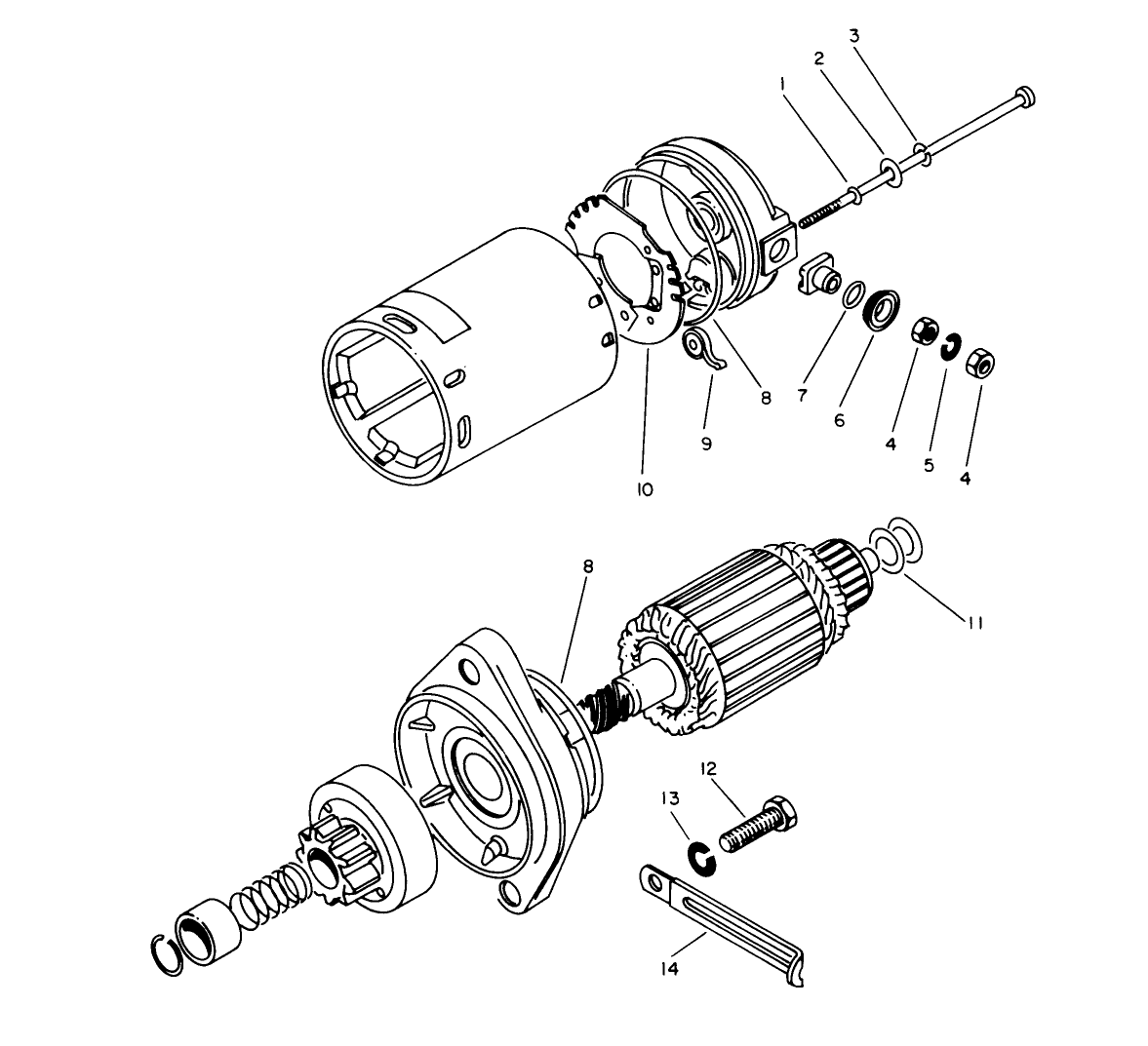 Starter Motor Assembly