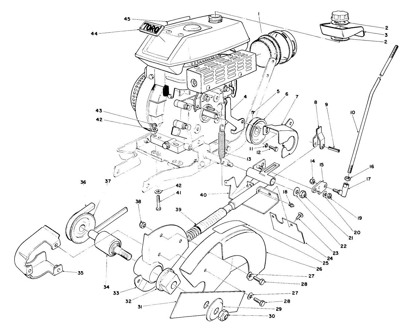Engine & Blade Assembly