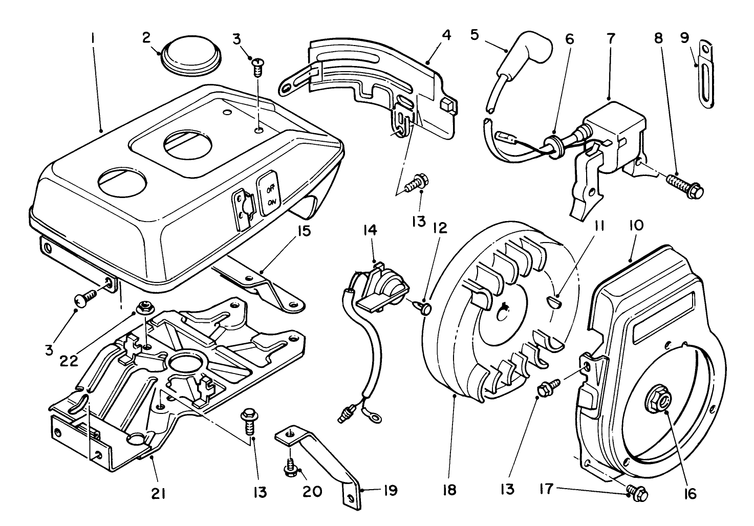Magneto & Cowling Assembly
