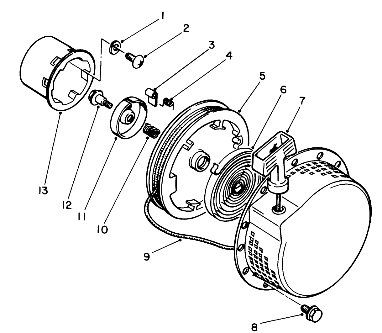 Recoil Starter Assembly