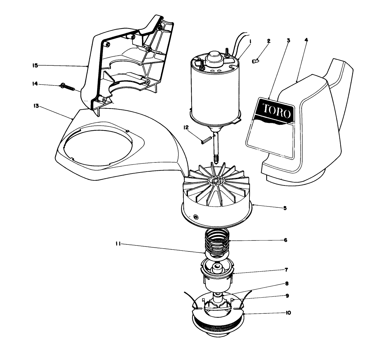 Motor And Housing Assembly