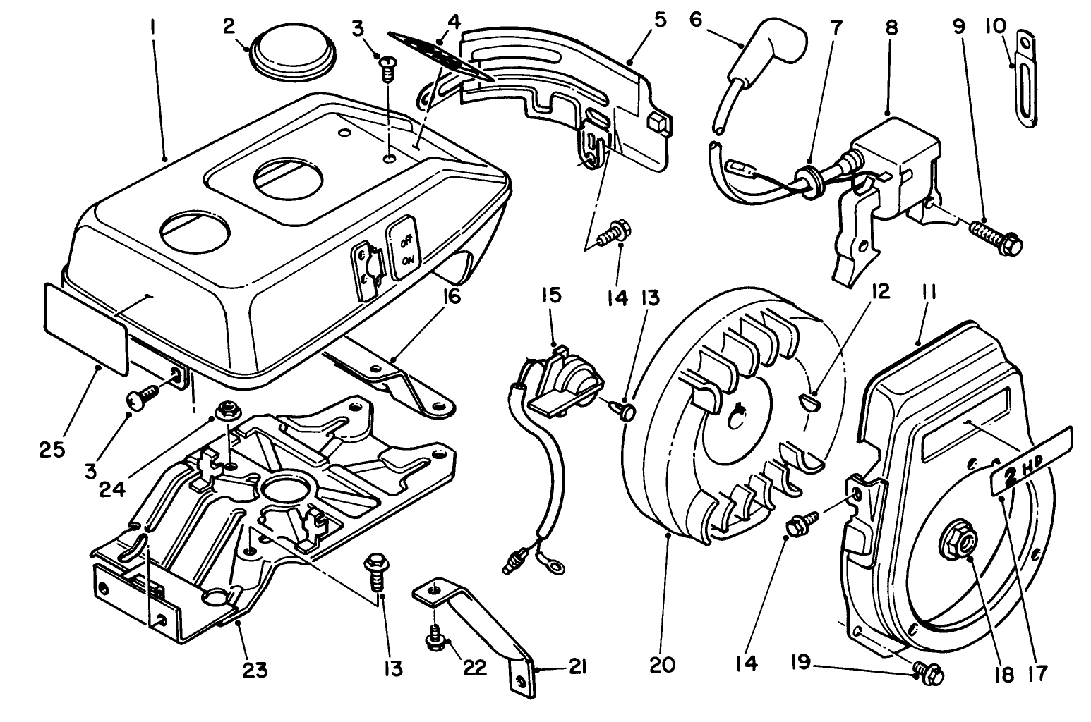 Magneto & Cowling Assembly