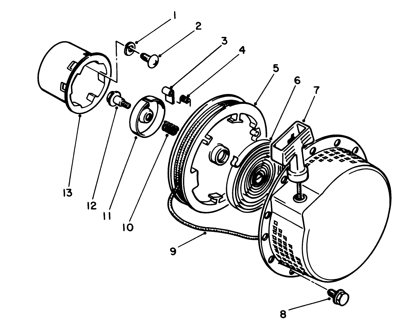 Recoil Starter Assembly