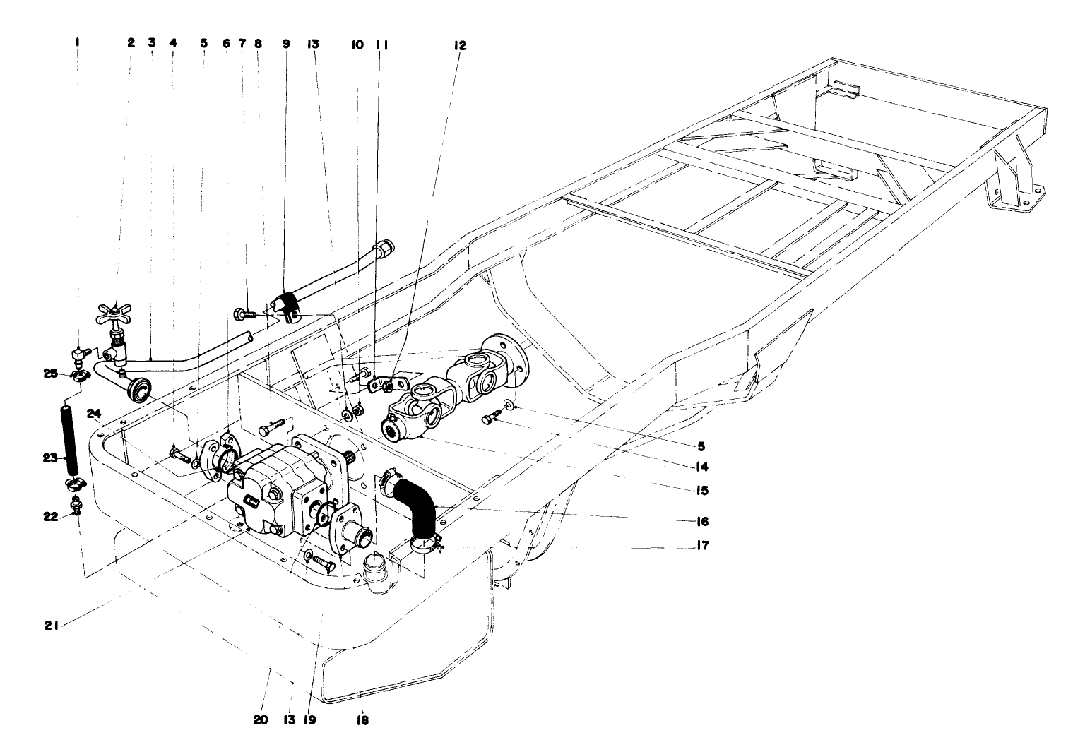 Hydraulic Pump And Universal Drive Assembly