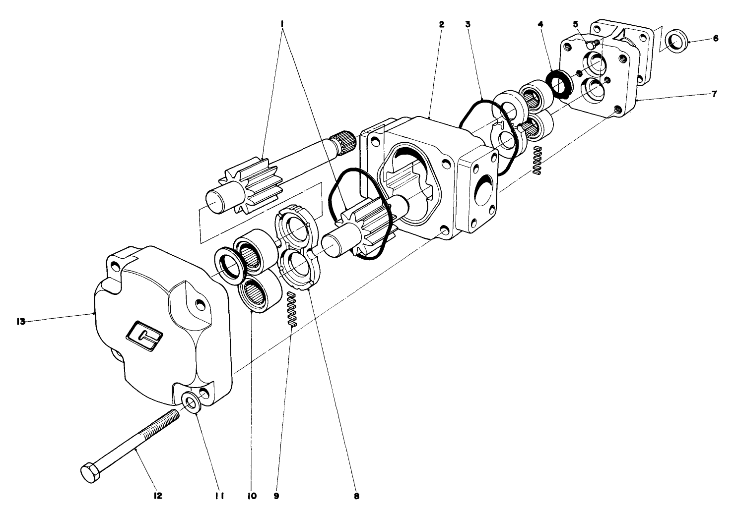 Hydraulic Pump No. 36-9840