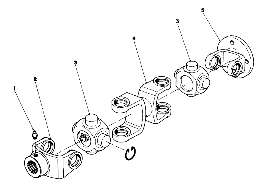 Double Universal Joint Assembly Ho. 37-2520