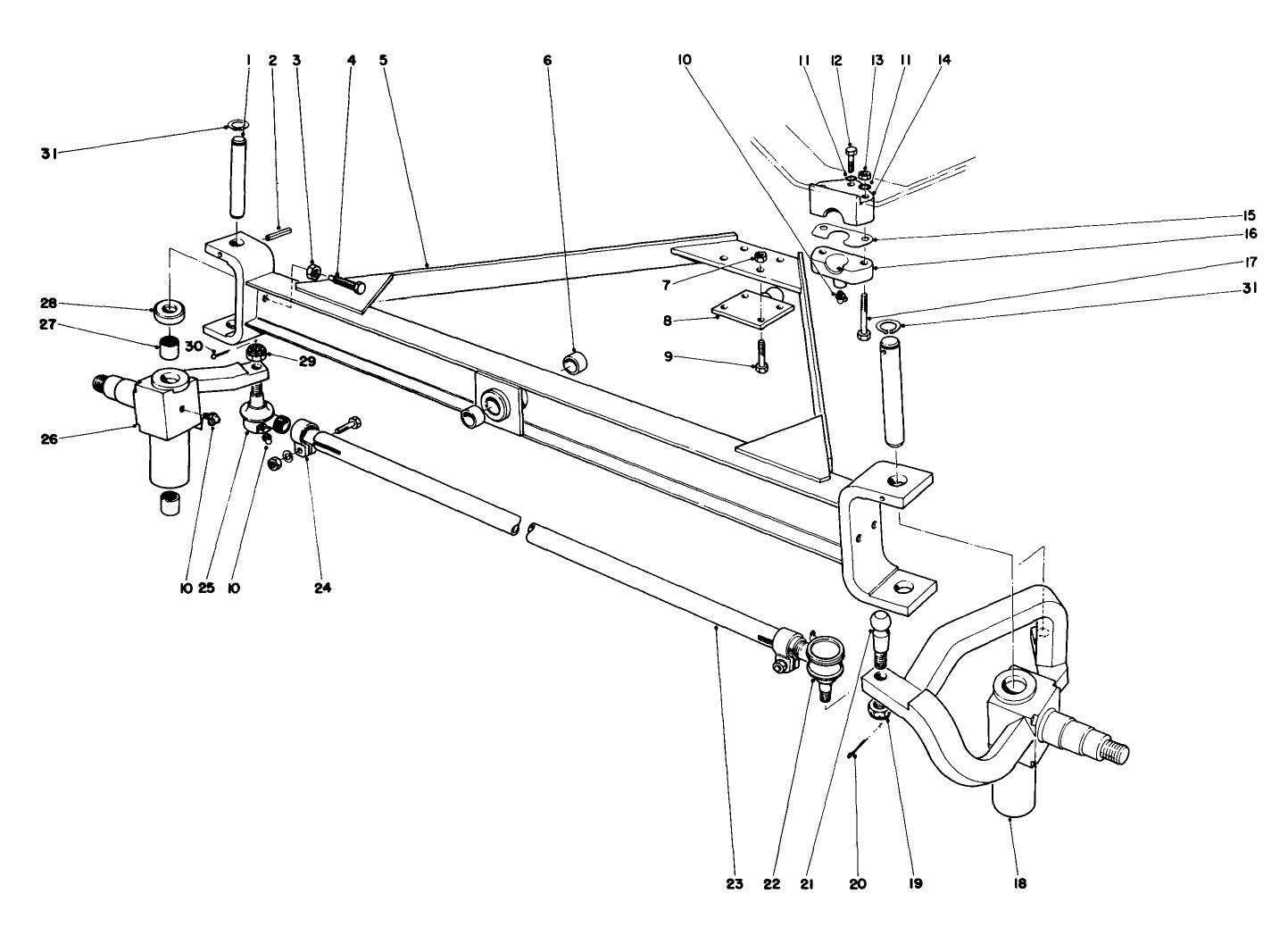 Front Axle Assembly