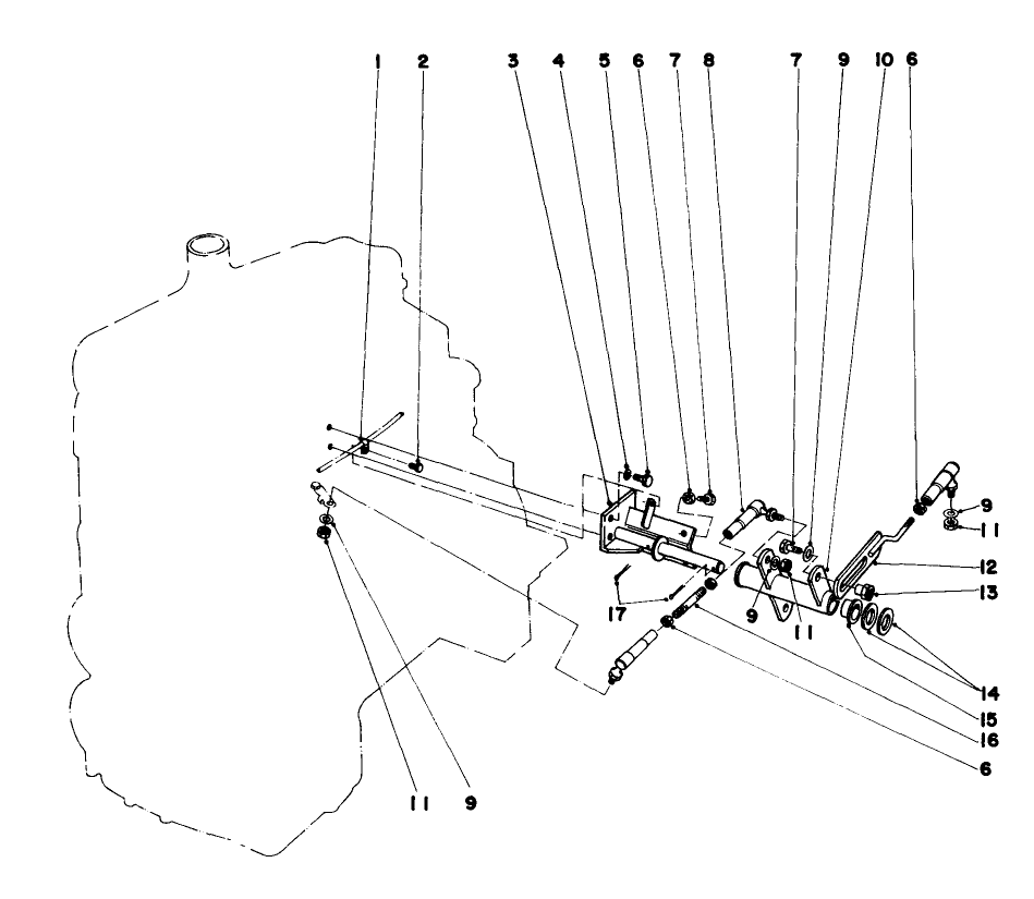 Pivot Shaft And Arm Assembly
