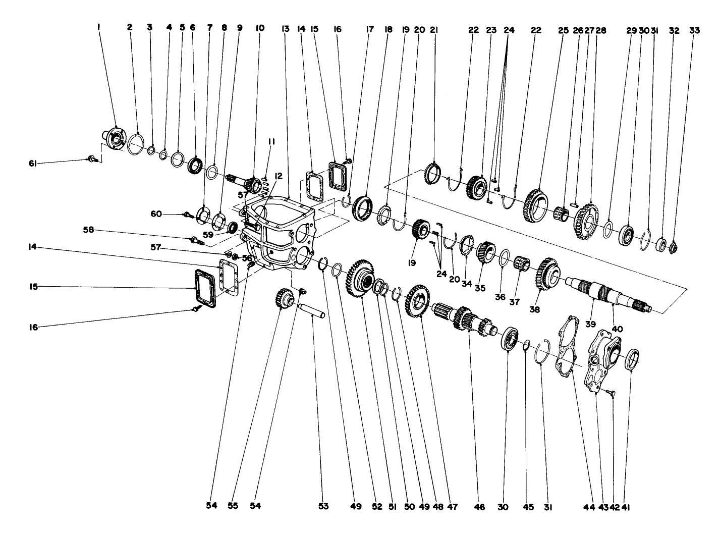 Transmission Assembly No. 44-1160