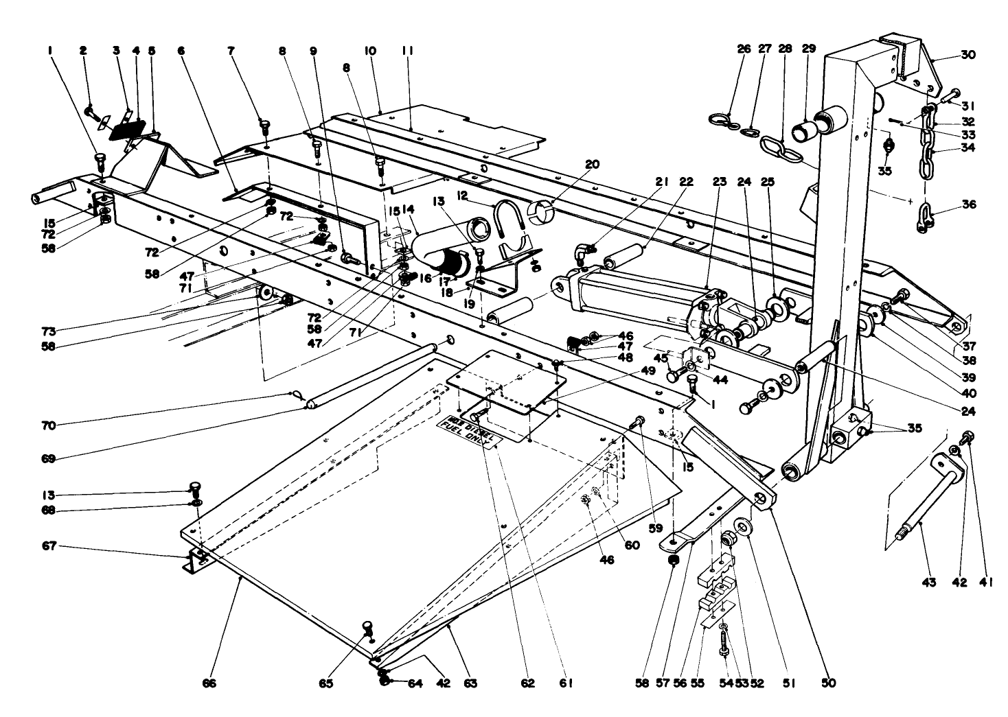 Main Frame Assembly-Front