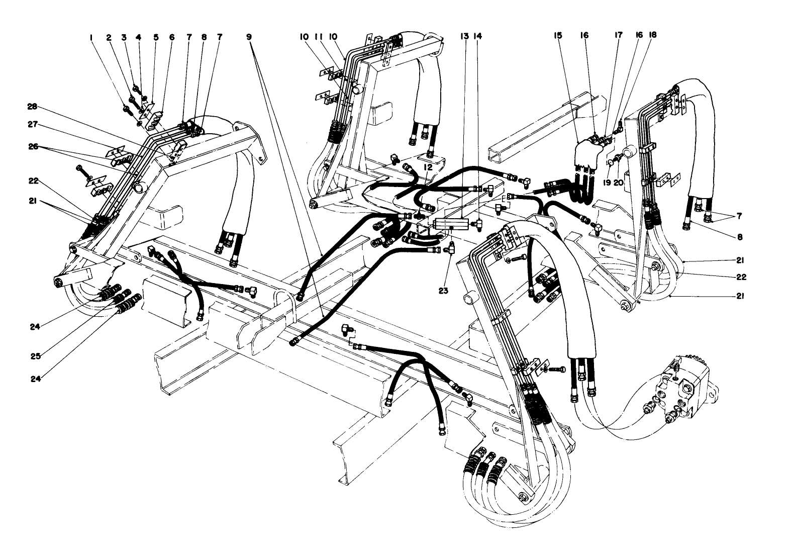 Hydraulic Lines Reel Motor-S Cylinder Assemblies