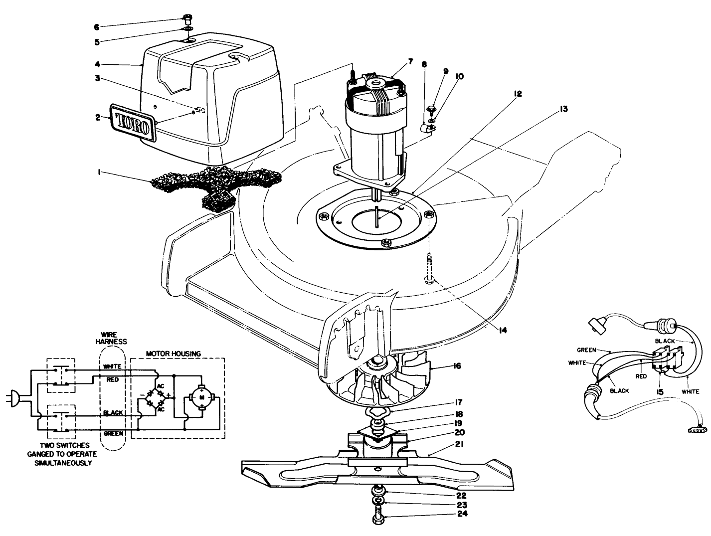Motor & Blade Assembly