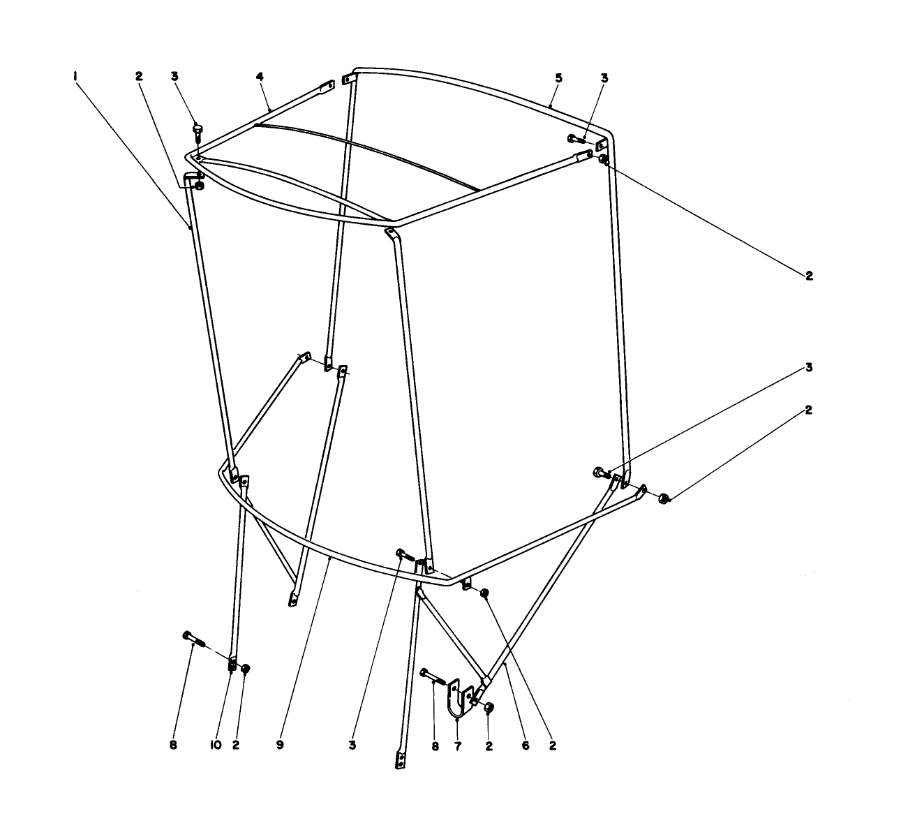 Snow Cab Assembly Model 42-3380 (optional)