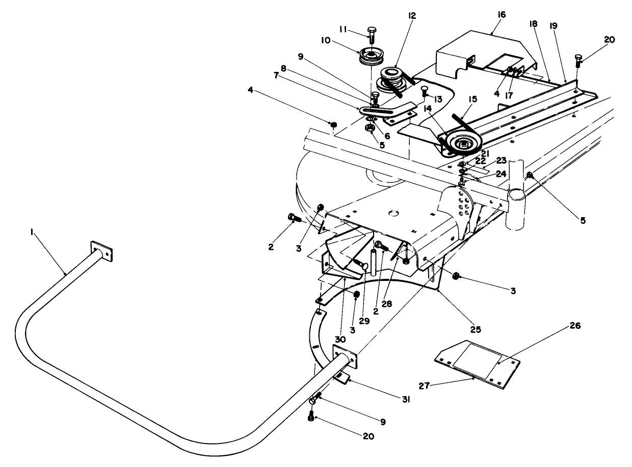 Grass Collectlon System Model No. 30557 (continued) (for Cutting Unit Model 30555)
