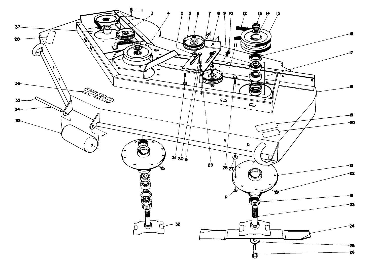 Cutting Unit Model No. 30710
